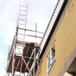 Unsecure Scaffolding 19-05-2011