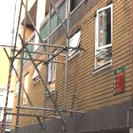 Unsecure Scaffolding 19-05-2011